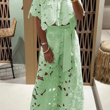 Load image into Gallery viewer, Lace Fashion Patchwork Pants Sets