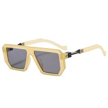 Load image into Gallery viewer, Retro Polygon Square Sunglasses Women Fashion Jelly Color Eyewear Shades UV400 Brand Designer Men Trending Sun Glasses