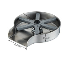 Load image into Gallery viewer, Kitchen Stainless Steel Glass Washer Wine Cup Tea Cup Milk Bottle Cleaning Rinser Automatic Glass Cup Washer High Pressure