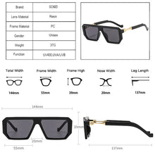 Load image into Gallery viewer, Retro Polygon Square Sunglasses Women Fashion Jelly Color Eyewear Shades UV400 Brand Designer Men Trending Sun Glasses