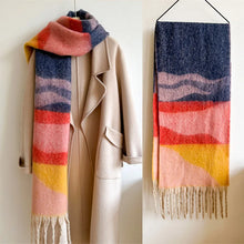 Load image into Gallery viewer, SBD Fringe Scarf Fashion Winter Warm