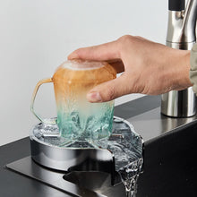 Load image into Gallery viewer, Kitchen Stainless Steel Glass Washer Wine Cup Tea Cup Milk Bottle Cleaning Rinser Automatic Glass Cup Washer High Pressure