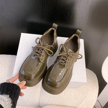 Load image into Gallery viewer, British Platform College Shoes