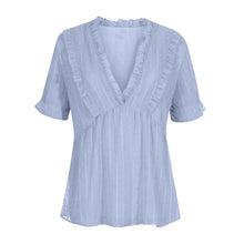 Load image into Gallery viewer, Summer Ruffle Blouse 2025