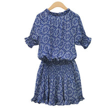 Load image into Gallery viewer, Short Casual Women Summer Dress Boho Style Floral