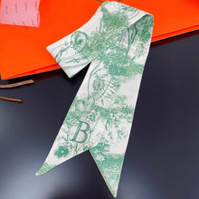 Load image into Gallery viewer, Fashion Women Silk Letter Design Scarf