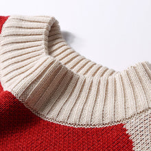 Load image into Gallery viewer, Oversized Smile Embroidery Sweater