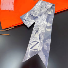 Load image into Gallery viewer, Fashion Women Silk Letter Design Scarf