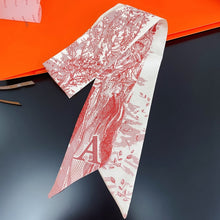Load image into Gallery viewer, Fashion Women Silk Letter Design Scarf
