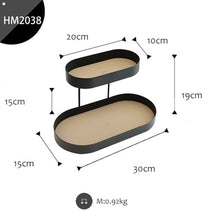 Load image into Gallery viewer, Metal Storage Black Stand 1piece Metal Storage