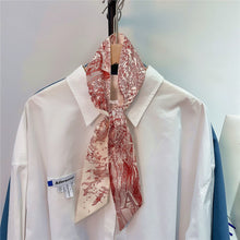 Load image into Gallery viewer, Fashion Women Silk Letter Design Scarf
