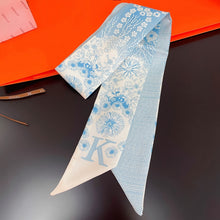 Load image into Gallery viewer, Fashion Women Silk Letter Design Scarf