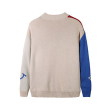 Load image into Gallery viewer, Oversized Smile Embroidery Sweater