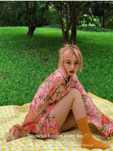 Load image into Gallery viewer, Jungle Tiger Imitation Silk Pajamas