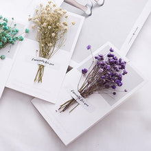 Load image into Gallery viewer, 10pcs Gift Card Wedding Invitations Greeting Cards Dried Flowers Handwritten Blessing Birthday Envelope thanksgiving