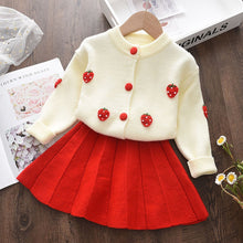 Load image into Gallery viewer, fashion girl Knit Bow Dresses