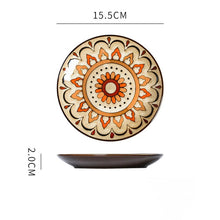 Load image into Gallery viewer, Alexa Creative hand-painted ceramic plate round plate