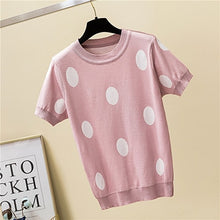Load image into Gallery viewer, Channeling Polka Dot T Shirt