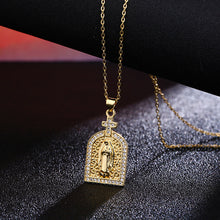 Load image into Gallery viewer, Virgin Mary Pendant Necklace