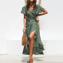 Load image into Gallery viewer, Parker Long Wrap Dress