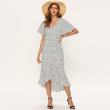 Load image into Gallery viewer, Parker Long Wrap Dress