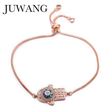 Load image into Gallery viewer, Juliana Eye Charm Adjustable Bracelet