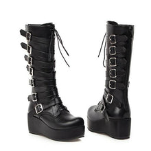 Load image into Gallery viewer, Gothic Punk Boots