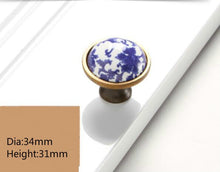 Load image into Gallery viewer, Mama Mia Bronze Ceramic Cabinet Handles