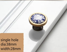 Load image into Gallery viewer, Mama Mia Bronze Ceramic Cabinet Handles