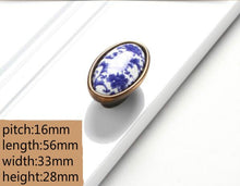 Load image into Gallery viewer, Mama Mia Bronze Ceramic Cabinet Handles