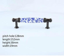 Load image into Gallery viewer, Mama Mia Bronze Ceramic Cabinet Handles