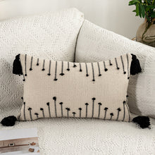 Load image into Gallery viewer, Geometric cushion cover Tassels pillow cover Woven Thick Rug Cushion cover 45x45cm/30x50cm