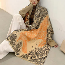 Load image into Gallery viewer, Simona Scarf Double-Sided Pashmina