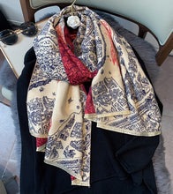 Load image into Gallery viewer, Simona Scarf Double-Sided Pashmina