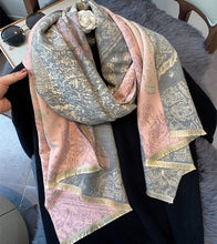 Load image into Gallery viewer, Simona Scarf Double-Sided Pashmina