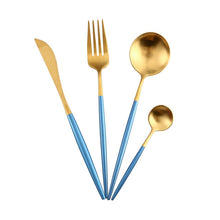 Load image into Gallery viewer, White & Gold Dinnerware