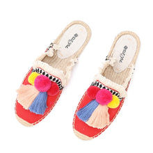 Load image into Gallery viewer, Fashion multicolor bohemian Espadrilles