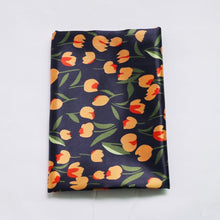Load image into Gallery viewer, By Meter Soft Floral Satin Fabric