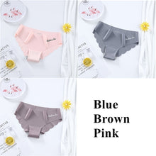 Load image into Gallery viewer, Ice Silk Women's Panties Set G String 3 pieces