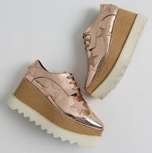 Load image into Gallery viewer, Stars Women Platform Shoes