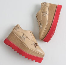 Load image into Gallery viewer, Stars Women Platform Shoes