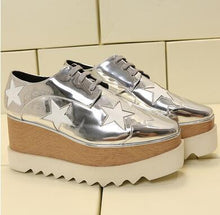 Load image into Gallery viewer, Stars Women Platform Shoes