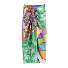 Load image into Gallery viewer, Green relax boho Casual Blouse