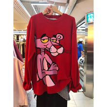 Load image into Gallery viewer, Cartoon Sweater Loose Leopard