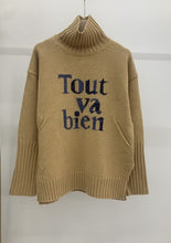 Load image into Gallery viewer, Fashion Sweater Turtleneck 100%