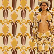 Load image into Gallery viewer, Vintage 60 polyester imitate silk satin fabric