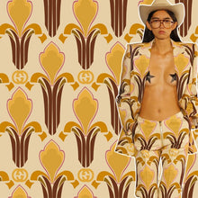 Load image into Gallery viewer, Vintage 60 polyester imitate silk satin fabric