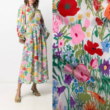 Load image into Gallery viewer, Italian Brand Printed Fabric