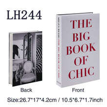 Load image into Gallery viewer, Modern Simulation Book Decoration