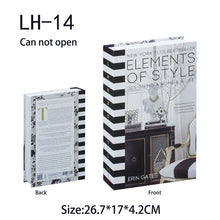Load image into Gallery viewer, Modern Simulation Book Decoration